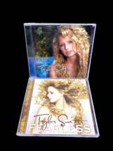 Taylor Swift Debut Album Big Machine &amp; Fearless in Cases with Original Inserts - £74.47 GBP