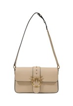 Pinko Women Bag - Designer Grey Shoulder Bag Fashion Handbag Elegant Medium - $7,164.69 MXN