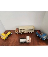 Vintage 1970 Tonka Die Cast Metal Trucks with A Trailer  - $565.47 MXN