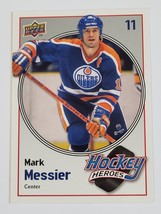 2009 - 2010 Mark Messier Upper Deck Hockey Heroes Nhl Ud HH22 Edmonton Oilers - £2.34 GBP