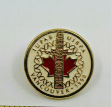 Biophysical Society of Canada IUPAB UIBPA Vancouver 1990 BC Collectible Pin - $27.53
