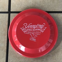 New Yuengling Yuengs &amp; Wings Frisbee Disk Eagle Logo Red and White 9 inches - £7.57 GBP