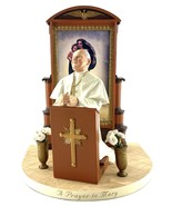 Pope John II A Prayer For Mary The Danbury Mint Statue Catholic - $68.53 CAD