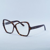 CELINE CL40064I 052 Havana/Clear Eyeglasses New Authentic - £137.08 GBP