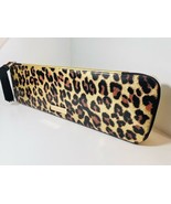 MARC JACOBS XL Gold Leopard Print MakeUp Bag/Cosmetics TRAIN Case Zipper... - $835.39 MXN