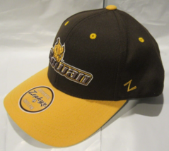 NWT NCAA Zephyr Competitor Hat - Rowan Owls One Size Fits Most Brown/Gold - £19.74 GBP