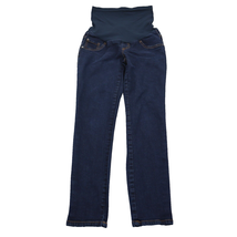 Indigo Blue Pants Womens PS Blue Maternity Skinny Pull On Ultra Low Rise... - $24.63