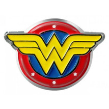 Dc Comics Wonder Woman Colored Metal Pewter Ww Logo Lapel Pin New Unused - £5.39 GBP