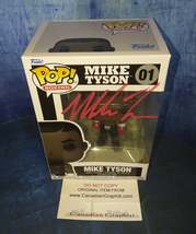 Mike Tyson Hand Signed Autograph Funko Pop Figure - £160.25 GBP