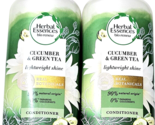 2 Pack Herbal Essences Bio Renew Cucumber &amp; Green Tea Conditioner 13.5oz - £24.35 GBP