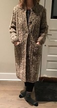 Unique One of a Kind Heavy Wool Sweater Coat Size 6-8 - £158.26 GBP