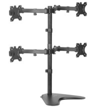 VIVO Quad 13 to 30 inch Monitor Free-Standing Mount, Fully Adjustable De... - £102.25 GBP