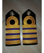 Captain Royal Thai Navy Marine Rank Shoulder Boards EPAULETTE - $95.00