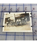 Vintage Photograph Fields And Dillard Bicycle Shop 1920 Boys On Bicycles - $754.11 MXN