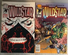 WILDSTAR lot of (2) issues #1 &amp; #2 (1993) Image Comics FINE+ - $12.86
