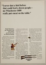 1965 Print Ad Winchester Western Model 1200 &amp; 1400 Shotguns  - $11.68