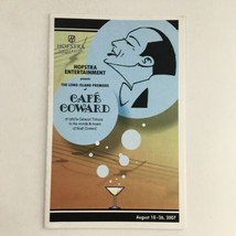 2007 Hofstra University Entertainment Present Cafe Coward by Bryan Willi... - £14.81 GBP