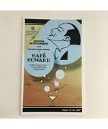 2007 Hofstra University Entertainment Present Cafe Coward by Bryan Willi... - $18.97