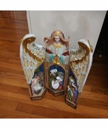HOLY FAMILY FOLDABLE Christmas ANGEL NEW #1487771 - $74.80