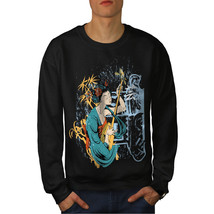 Wellcoda Japanese Music Mens Sweatshirt, Classic Casual Pullover Jumper - £23.90 GBP+