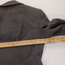 Georgiou Studio Woman’s Gray 3-Button Collar Wool Blend  Blazer Jacket Size 0 image 5