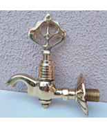 Hammam Sink Faucet Bathtub Tap Turncock Brass Gold ibrik Vintage Look NEW! - £50.23 GBP