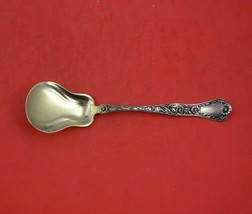 Meadow by Gorham Sterling Silver Ice Cream Spoon Gold Washed Original 5 1/2&quot; - £69.82 GBP