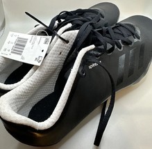Adidas Sprintstar Spikes Core Black Size 10 - £31.46 GBP