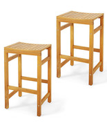 30-Inch Height Bar Chair with Saddle Shaped Seat and Sturdy Footrest-Set... - $2,766.52 MXN