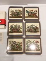 Pimpernel 6 Coaster Set Traditional Flowers Floral Vintage Original Box ... - $9.99