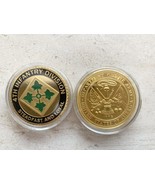 US ARMY Military  Fourth 4th INFANTRY DIVISION Challenge Coin - €12,16 EUR