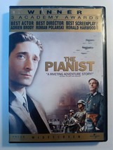 The Pianist DVD 2003 LIKE NEW Widescreen Roman Polanski Adrien Brody 2-side disc - £7.83 GBP