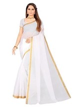 Women&#39;s Art Silk Solid Saree With Blouse sari - £0.77 GBP