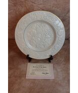 Lenox Collection 1988 The Fruits Of Life Round Platter 13" w/Certificate... - $28.00