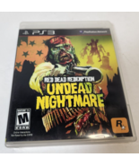 Red Dead Redemption: Undead Nightmare PS3 Complete w/ Map &amp; Manual - $14.01