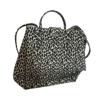 Nine West Snow Leopard Animal Print Handbag Purse Shoulder Bag 9.5&quot;X7.5&quot; - £9.29 GBP