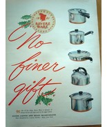 Revere Ware No Finer Gift Print Magazine Advertisement  1950 - $6.82 CAD