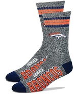 FBF Got Marbled Crew Socks Denver Broncos Large(10-13) - £11.85 GBP