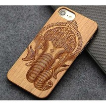 Elephant Design Wood Case For iPhone 6/6s/7/8 Plus - £4.63 GBP