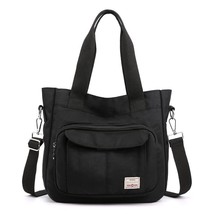 Fashion Canvas Women Bag Large Capacity Women Handbags Brand Designer Female Tot - £39.18 GBP