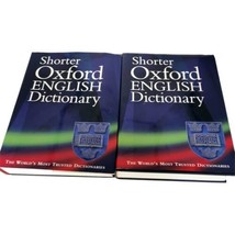 Shorter Oxford English Dictionary Historical Principles Lot 2 Vol A to Z HC DJ - $90.03