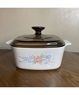 Corning Ware SYMPHONY Casserole 1.5 Liter A-1 1/2-B, Amber Lid~L@@K!!!! - $10.37