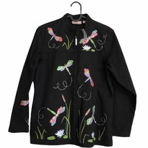 Quacker Factory embroidered dragonfly jacket - £35.74 GBP