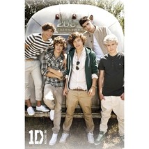One Direction 1D Airstream Poster Official Brand New Harry Zayn Niall Liam Louis - £9.42 GBP