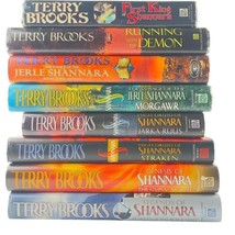 Terry Brooks Book Lot of 8 Shannara Series + Running w the Demon HC Dust Jackets - £37.90 GBP