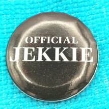 Official Jekkie Vintage pin Pinback Button - $12.95