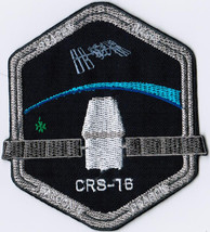 Expedition 57 Dragon SPX-16 Spacex International Space Badge Embroidered Patch - $19.99+