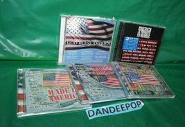 5 Assorted America Theme Heroes Music CD's - £31.15 GBP
