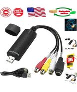 VHS to USB Digital Converter - Effortless Video Capture with RCA/S-Video - $455.80 MXN