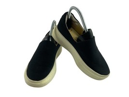 Sam Edelman Platform Loafers Women 6.5 M Nerah Shoes Black Suede Slipon ... - $514.55 MXN